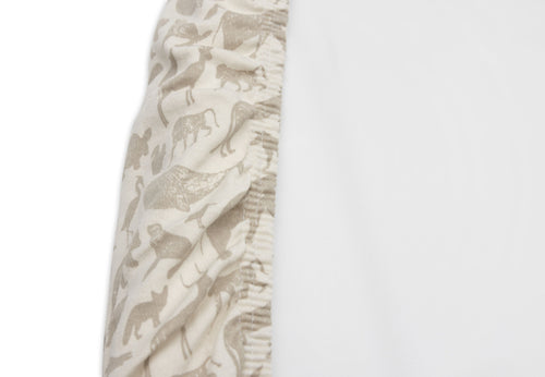 Aankleedkussenhoes Jersey - Animals Olive Green