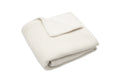 Deken Ledikant - Fleece - Basic Knit White Coral