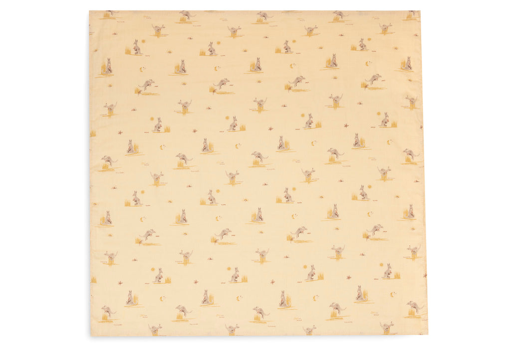 Hydrofiele Doek - Kangaroots - 70 cm x 70 cm
