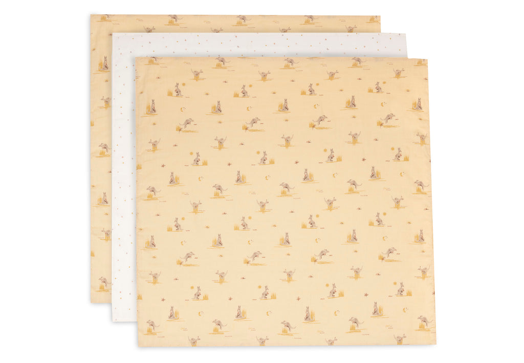 Hydrofiele Doek - Kangaroots - 70 cm x 70 cm