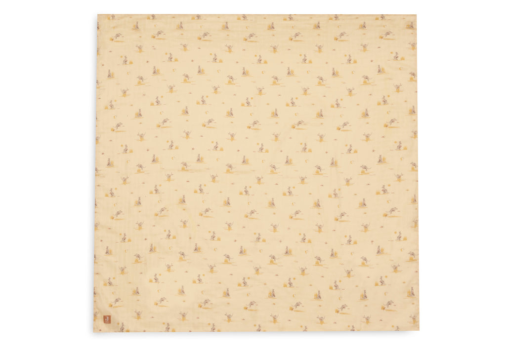 Hydrofiele Doek - Kangaroots - 115 cm x 115 cm