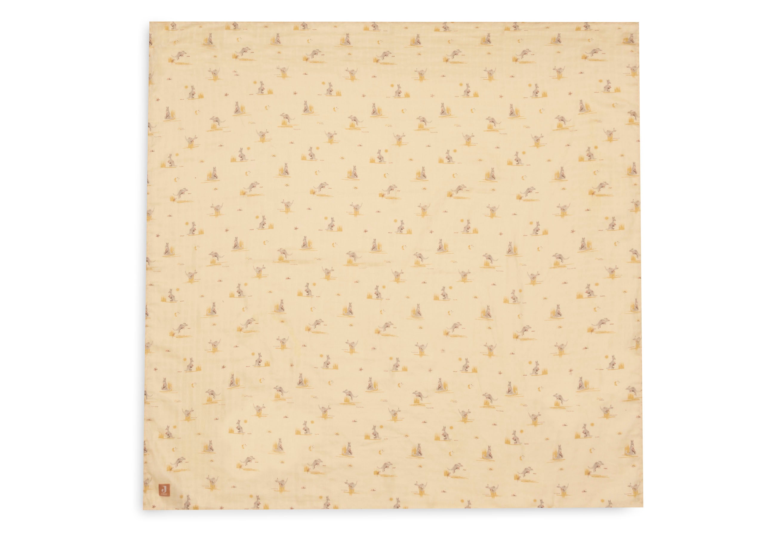 Hydrofiele Doek - Kangaroots - 115 cm x 115 cm
