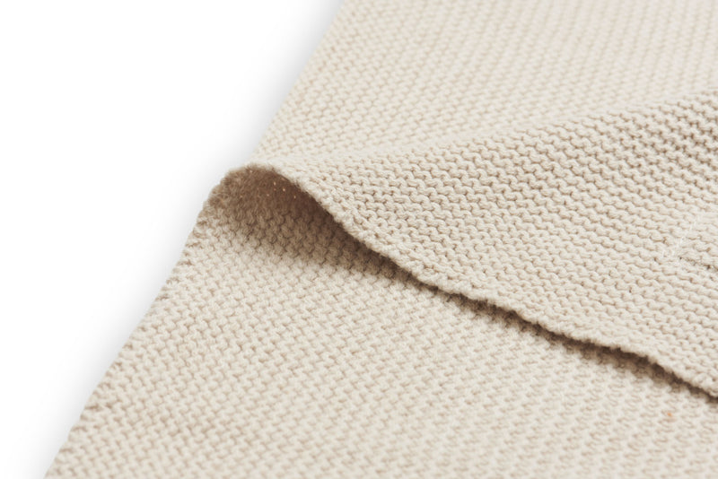 Deken Ledikant - Basic Knit Nougat
