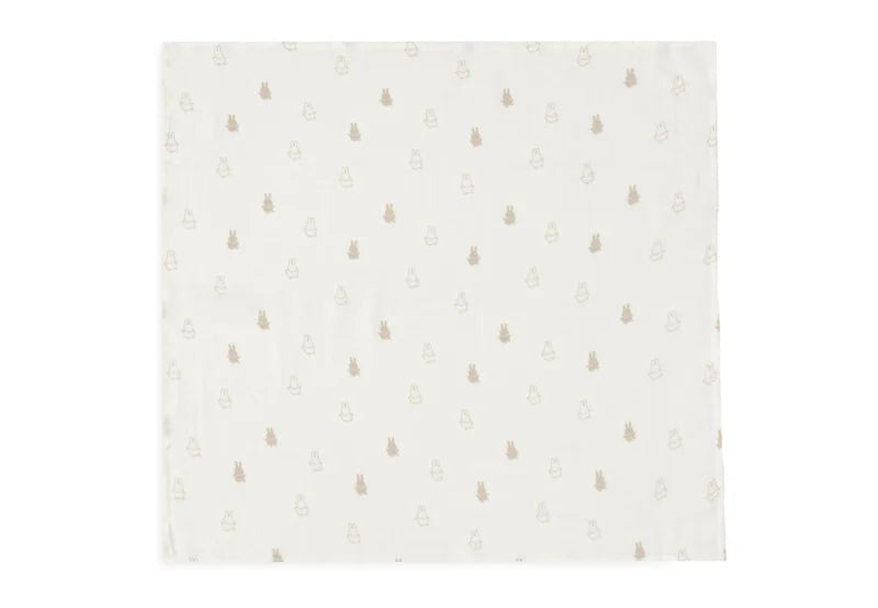 Hydrofiele Doek - Happy Miffy - 70 cm x 70 cm