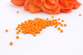 Miyuki Rocailles Duracoat Opaque kumquat, 8/0