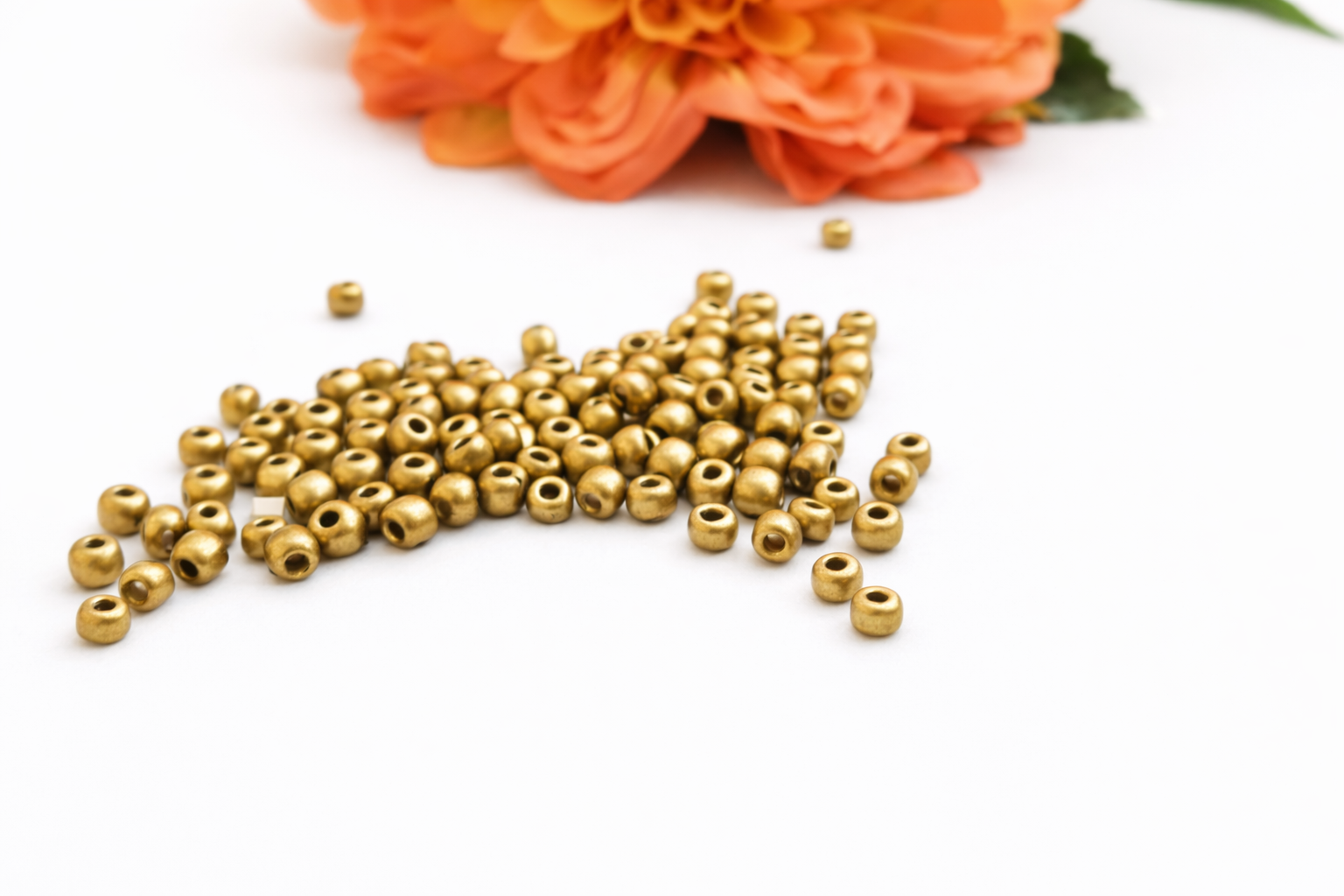 Miyuki Rocailles Bright gold, 6/0