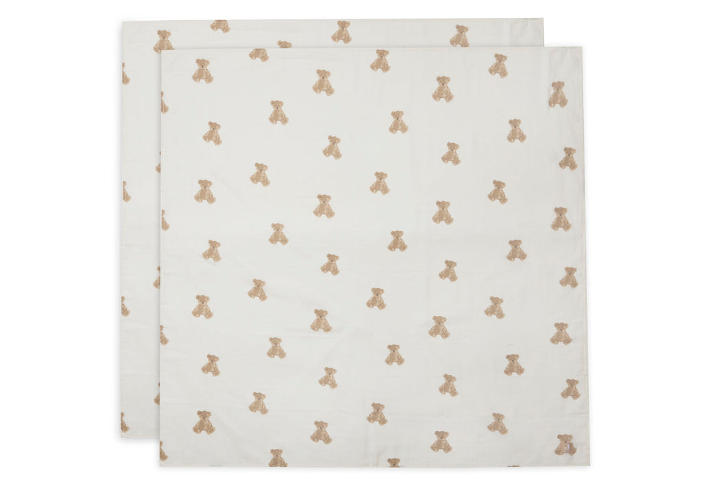 Hydrofiele Doek - Teddy Bear - 115 cm x 115 cm