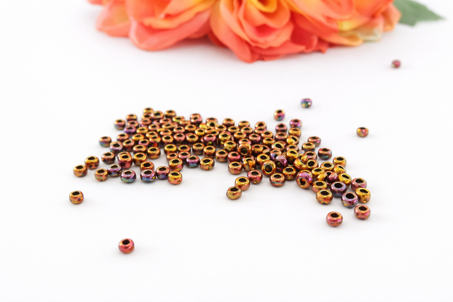 Miyuki Rocailles  Metallic Gold, 8/0
