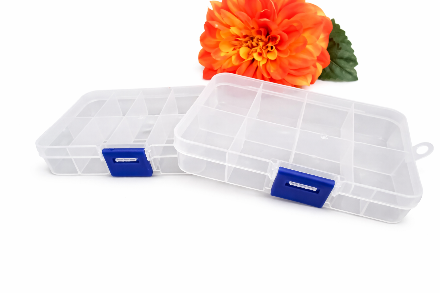 Sorteerdoosje kralen klein 10 vaks, per stuk